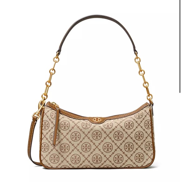 Tory Burch T Monogram Jacquard Studio Bag - Picture 2 of 3